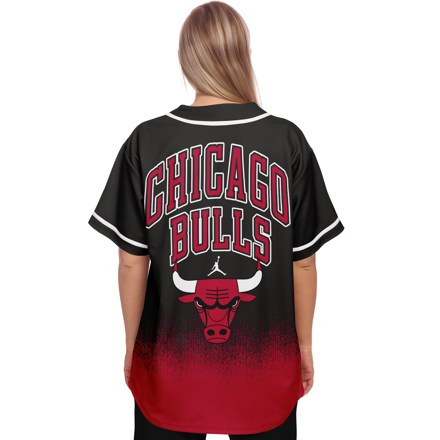 Sequin #1 Jersey Chicago Bulls Inspired Tank Top | Womens | Anna-Kaci, M / Red